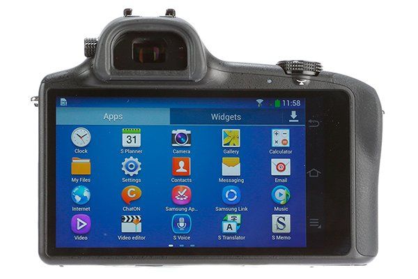 Samsung Fotocamera: Samsung Galaxy NX EK-GN120 Android WiFi LTE SIM Touchscreen – Usato da Suberg venduto da Lovelyfashion 3