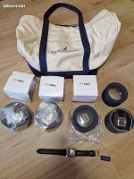 Lot de 5 montres neuves NAUTICA Steel - Boîtes et tote bag