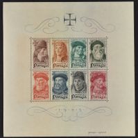 PORTUGAL, BLOCK SEEFAHRER 1945, postfrisch