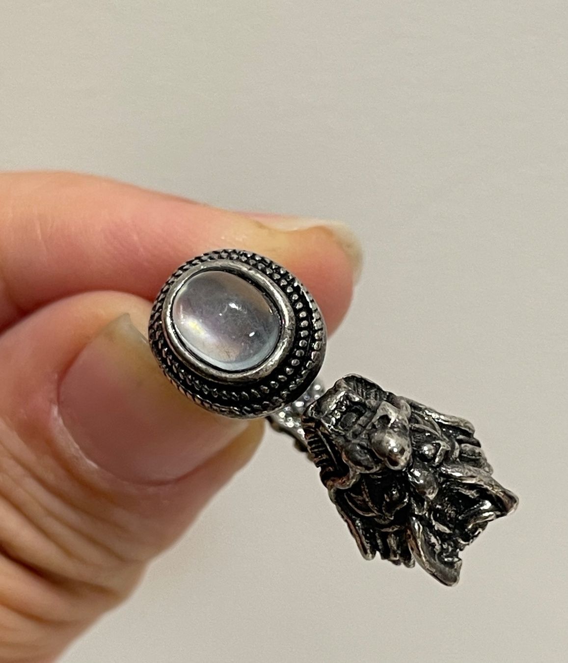 Bagues: Sehr Klar Aquamarin-Ring – Neuf avec emballage d'origine à Schiers par sisikristall 1