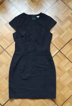 Robe noire H&M/Kleid Schwarz H&M