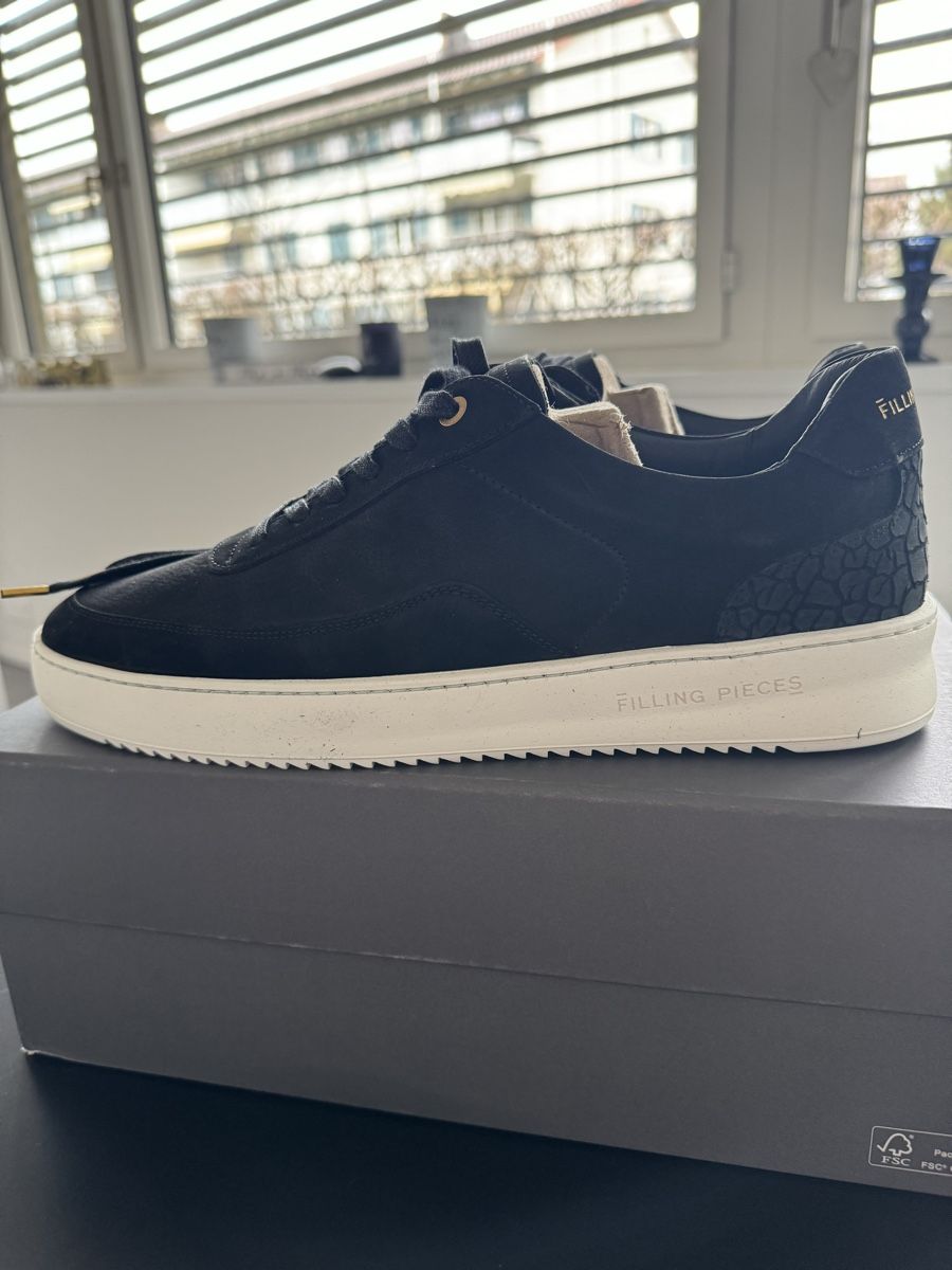Scarpe da uomo: Filling Pieces Sneaker Gr. 44 Schwarz Wildleder – Nuovo e nell'imballaggio originale da Zürich venduto da Jen10 9