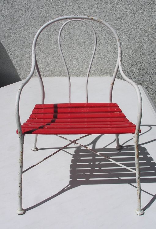 ALTER KINDERSTUHL GARTENSTUHL Kaufen auf Ricardo