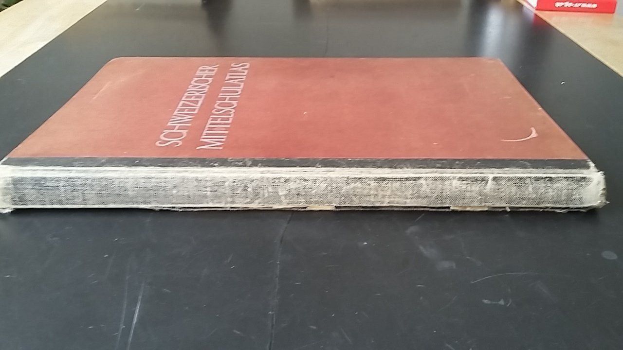 Libri: Schweizerischer Mittelschulatlas 1955 – Usato da Zollikerberg venduto da Dogon 1