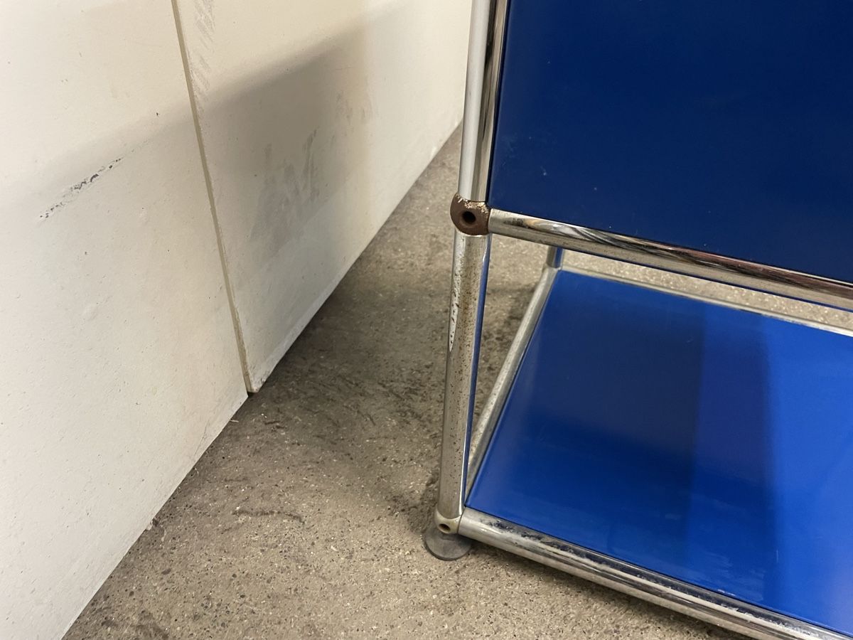 Vasi per fiori: Usm Haller Pflanzentopf Blau – Usato da Basel venduto da M.Secondhand 2