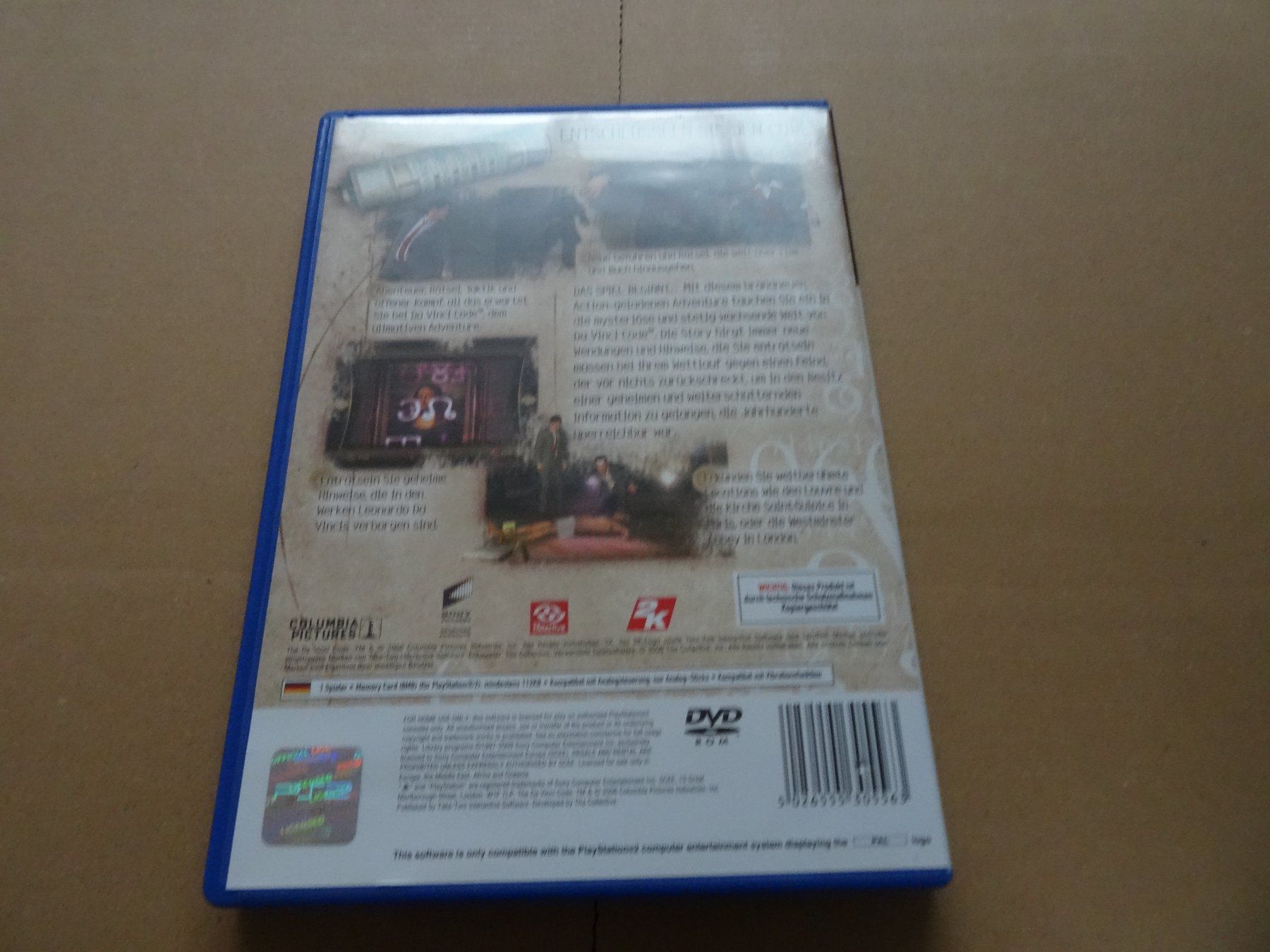 Spiele: The Da Vinci Code Sakrileg PS2 – Gebraucht aus Olten von Disc-Ausverkauf 2
