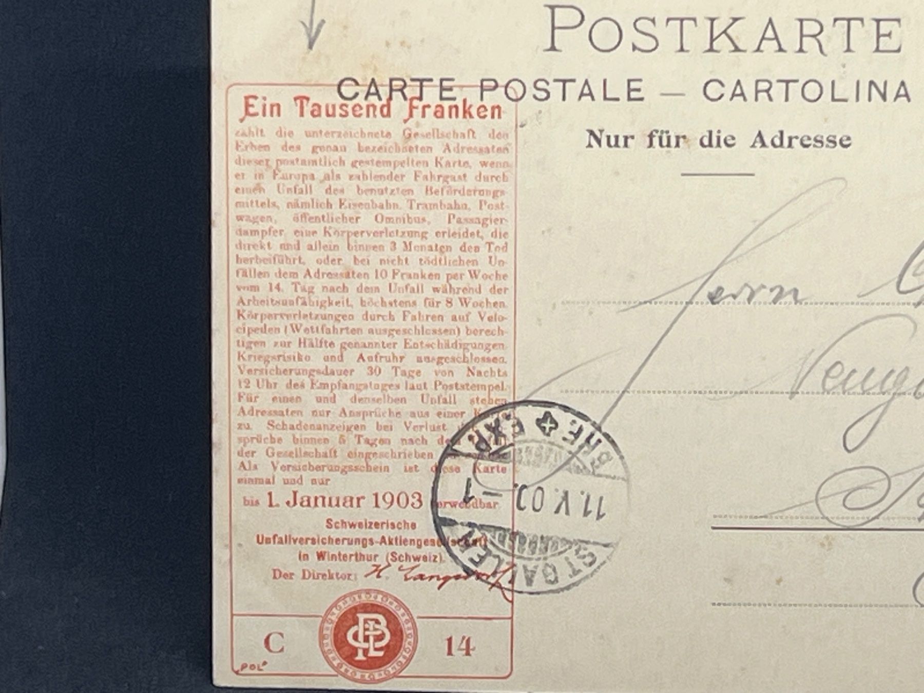 Cartes postales: Davos - Zügenstrasse – D'occasion à Widnau par Brusi9 4