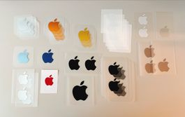 Apple Aufkleber (Original diverse Farben)