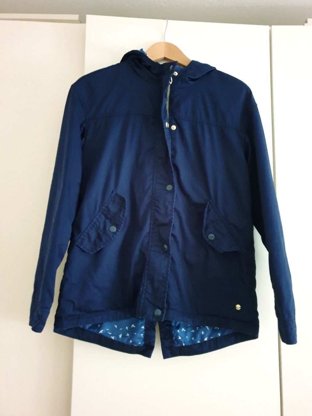 Giacche & Cappotti: Übergangsjacke dunkelblau Gr. 164 – Nuovo (secondo la descrizione) da Sursee venduto da M_Z