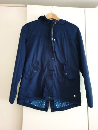 Übergangsjacke dunkelblau Gr. 164