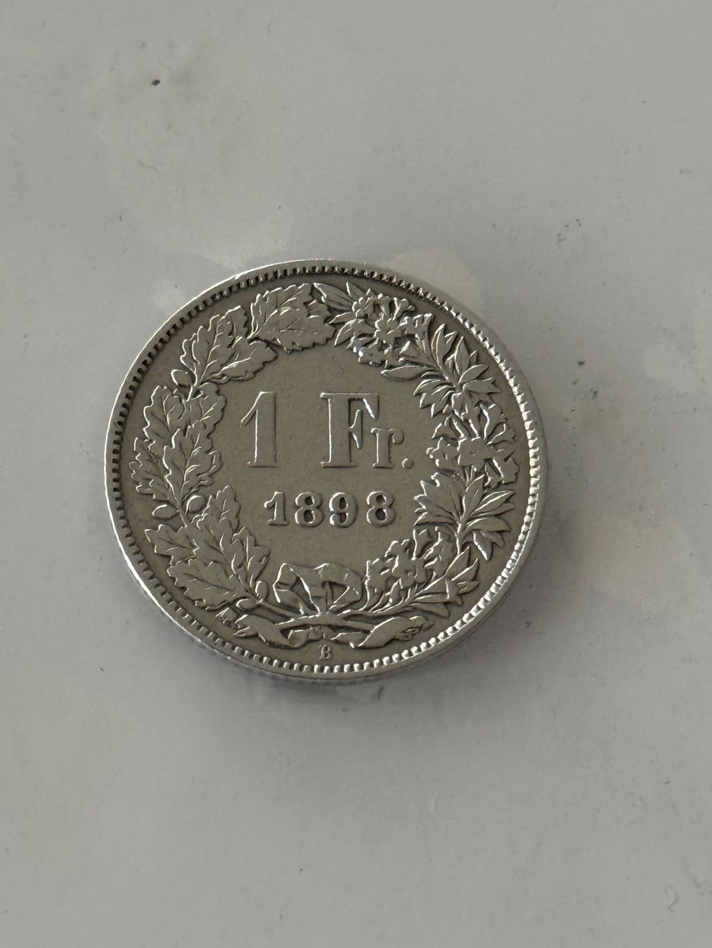 Tutti le monete: 1 Franken 1898  Rar – Usato da Wallisellen venduto da SWISS_SILVER1