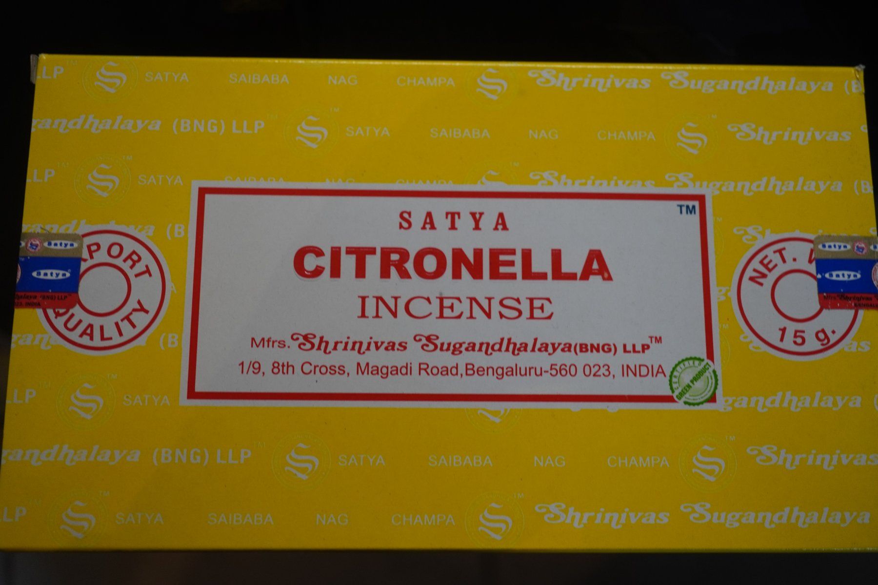 Candele: Nag Champa Citronella   Räucherstäbchen BOX – Nuovo e nell'imballaggio originale da Eschenbach SG venduto da topstone 3