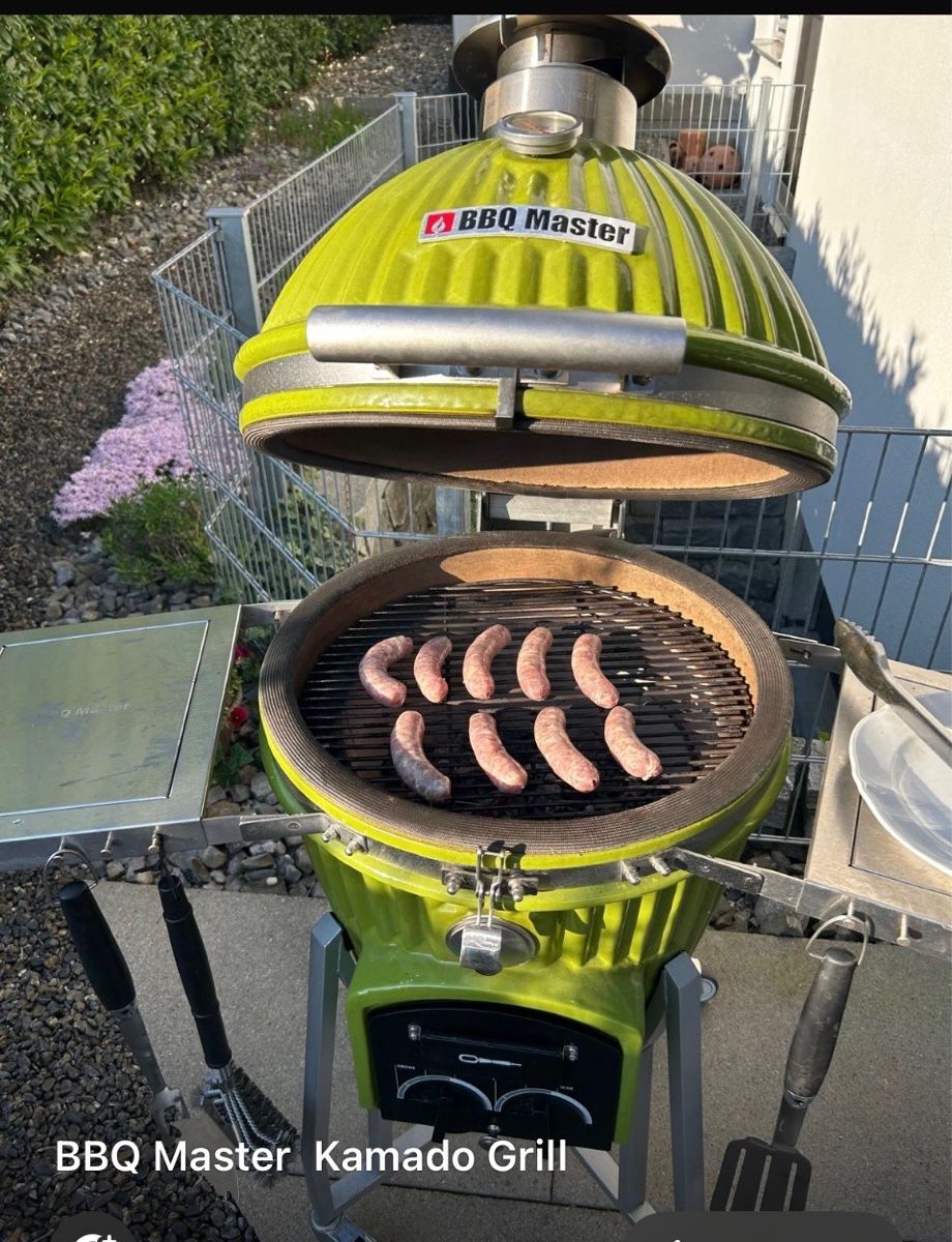 Griglie: BBQ Master Kamado Grill XL Pro Lime Green – Nuovo (secondo la descrizione) da Aarwangen venduto da 313EminemD12 1