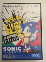 Sonic the Hedgehog Sega Mega Drive Japan komplett CIB