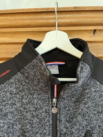 Wanderjacke, grau/schwarz, Gr. M, Peak Mountain
