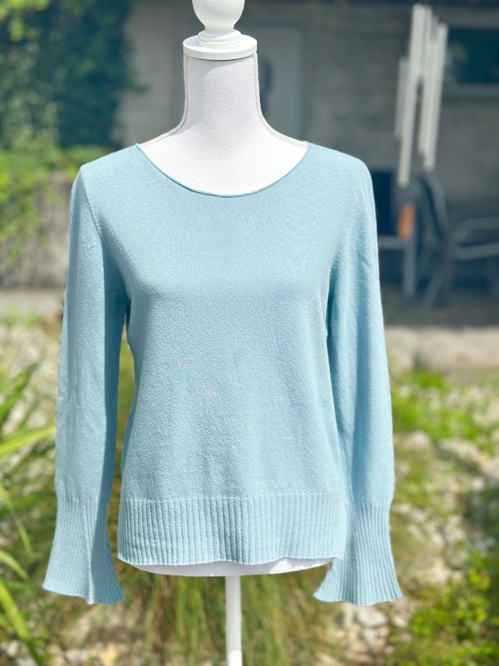 Stefanel Maglioni & Felpe: STEFANEL  Damenpullover mit Glockenärmeln Gr. S/M – Usato da Zufikon venduto da Modestil365 1
