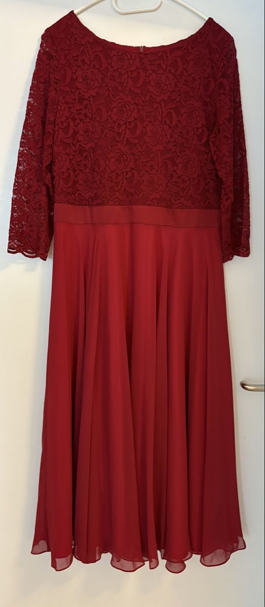 Vestiti: Rotes SWING Kleid Gr. 44 – Nuovo (secondo la descrizione) da Langnau am Albis venduto da SaskiaR01 2