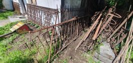 70 antike Schmiedeeiserne Gitter, Zaunelemente, Zum Restaur