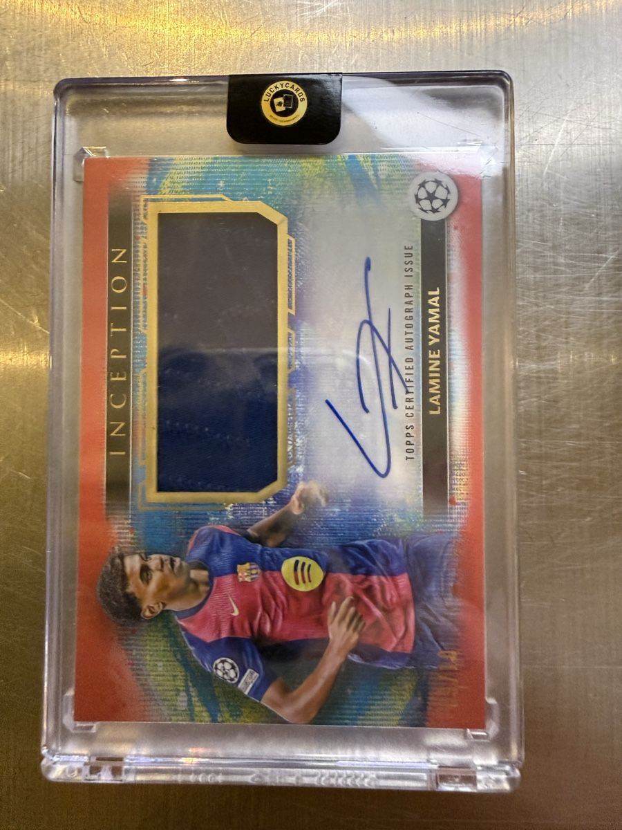 Topps Carte collezionabili: Lamine Yamal Autograph Patch 9/10 – Nuovo (secondo la descrizione) da Waldkirch venduto da Doreen3 8
