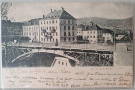 LA CHAUX-DE-FONDS  -   Rue de L'Hôtel Ville  -  le pont