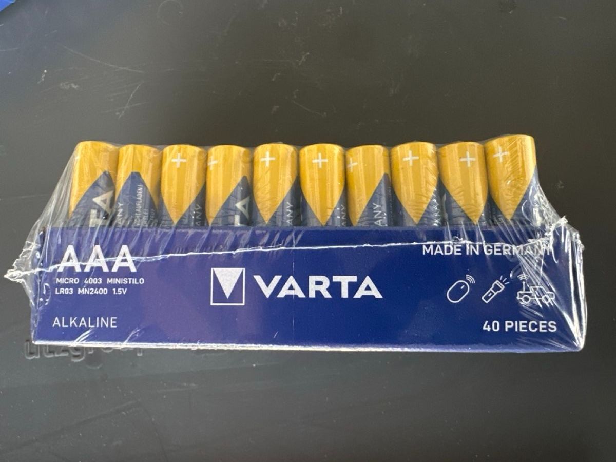 Varta Caricatori & Batterie: Varta AAA Micro Alkaline Batterien 40 Stück – Nuovo e nell'imballaggio originale da Grosswangen venduto da lus_95v5 2