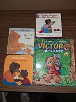 Lot de 4 livres ourson
