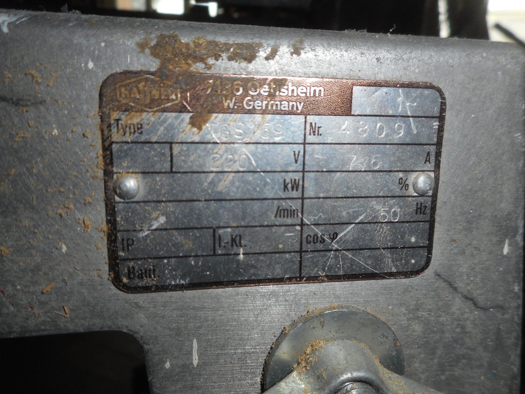 Sägen: Tischkreissäge Haffer 230 Volt – Gebraucht aus Niedergösgen von motoren-meier 1