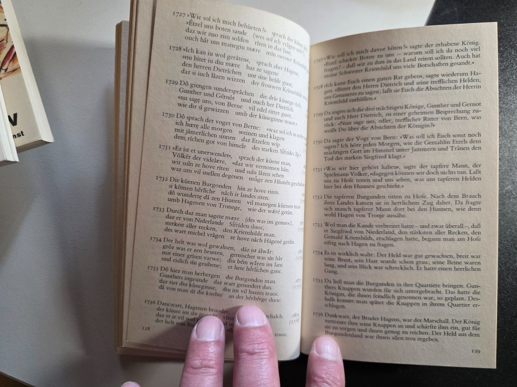 Libri: Das Niebelungen Lied 2 - Fischer - 1992 – Usato da Walterswil BE venduto da Lonitti 1