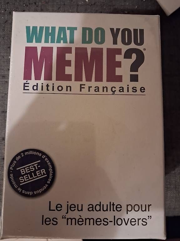 Giochi: What do you meme ? – Nuovo e nell'imballaggio originale da Genève venduto da mar_p9hy