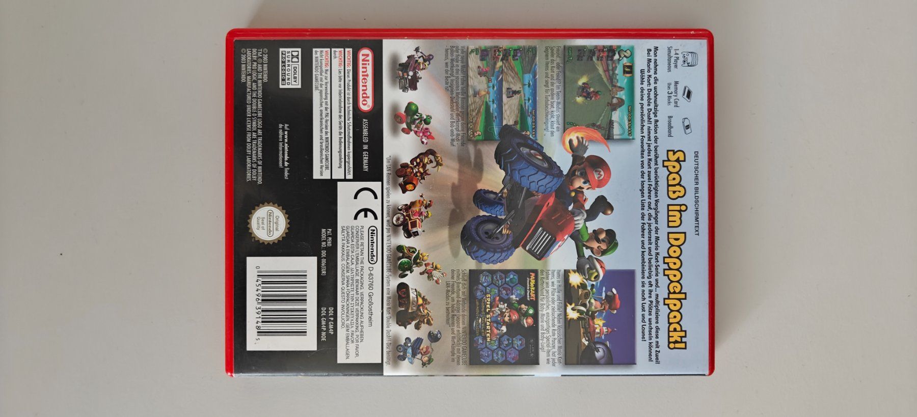 Nintendo Giochi: Mario Kart Double Dash Nintendo GameCube PAL – Usato da Kleinandelfingen venduto da RetroDomi 2
