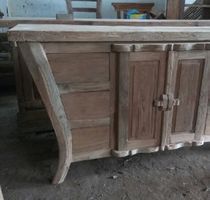 Sideboard Teakholz Kommode Anrichte Küchenschrank Esszimmer