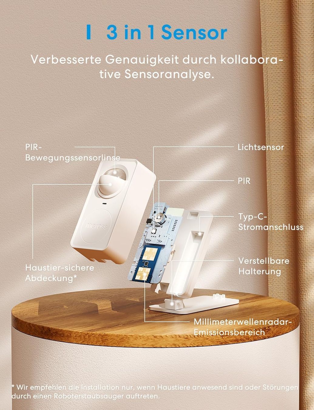 Sistemi d'allarme: Meross Matter Präsenzmelder MS600 – Nuovo (secondo la descrizione) da Grosshöchstetten venduto da Professio7 5
