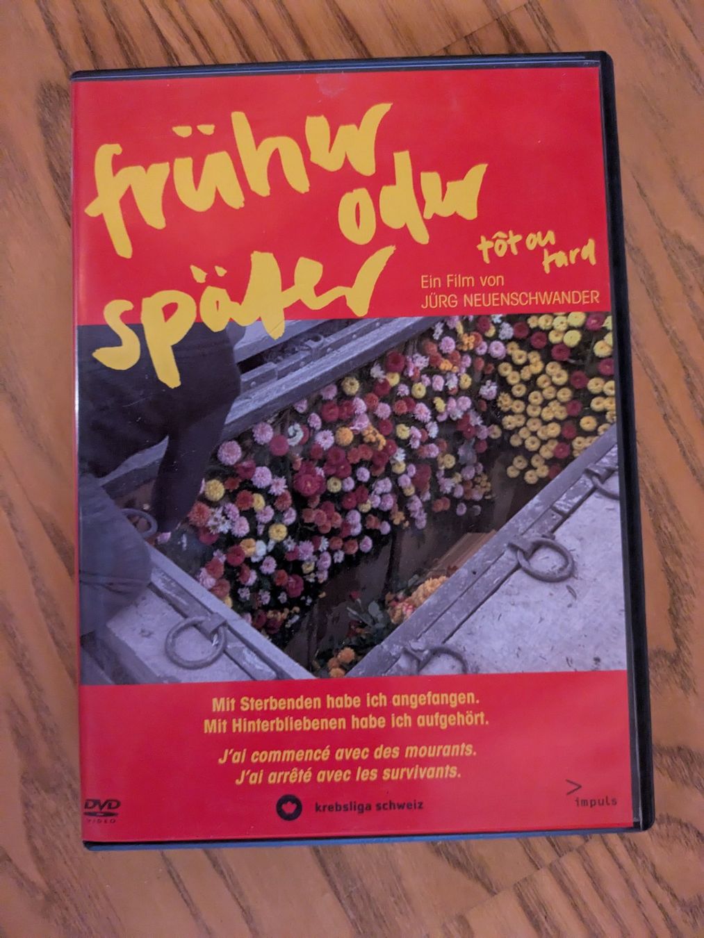 Alle DVDs: DVD: Früh oder später - Jürg Neuenschwander Film – Gebraucht aus Männedorf von Pacer19