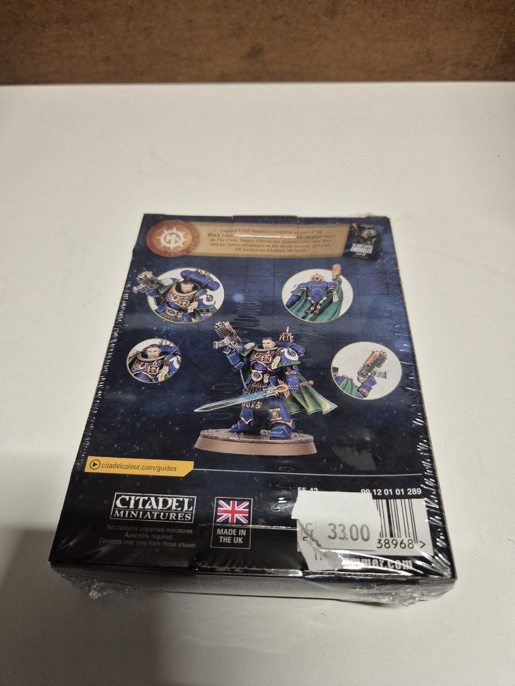 Jouets: limitierte Warhammer 40K Captain Uriel Ventris Black Library – Neuf avec emballage d'origine à Bischofszell par Ionspeaker 1