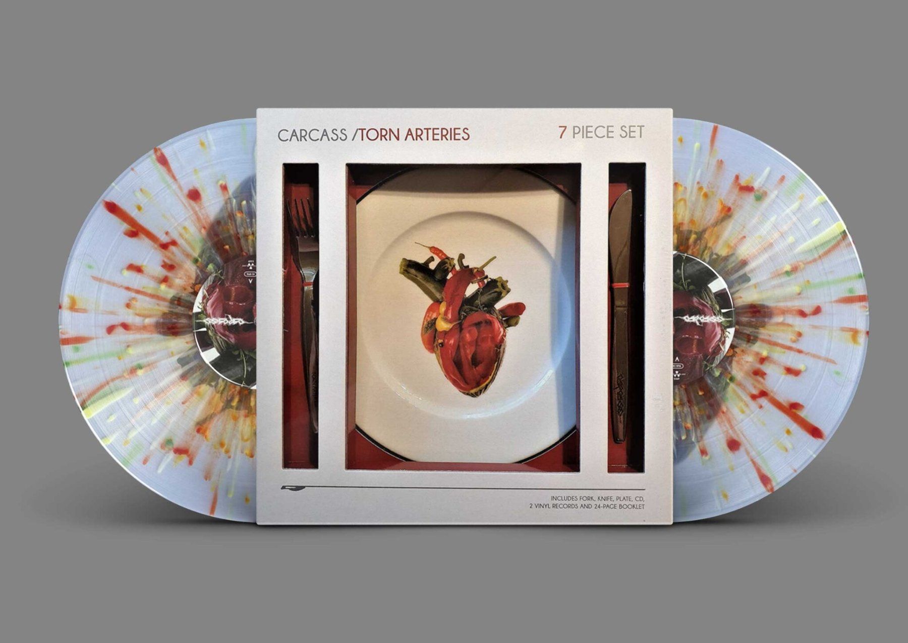 Dischi in vinile: Carcass – Torn Arteries / BOX – Nuovo e nell'imballaggio originale da Basel venduto da Dinosauce
