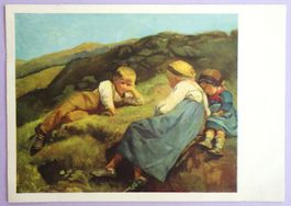 Sur l'alpe - Rudolph Koller
