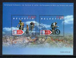 2004 Veloland Block Nr. 1118 mit ET-Stempel "Schanzenpost"