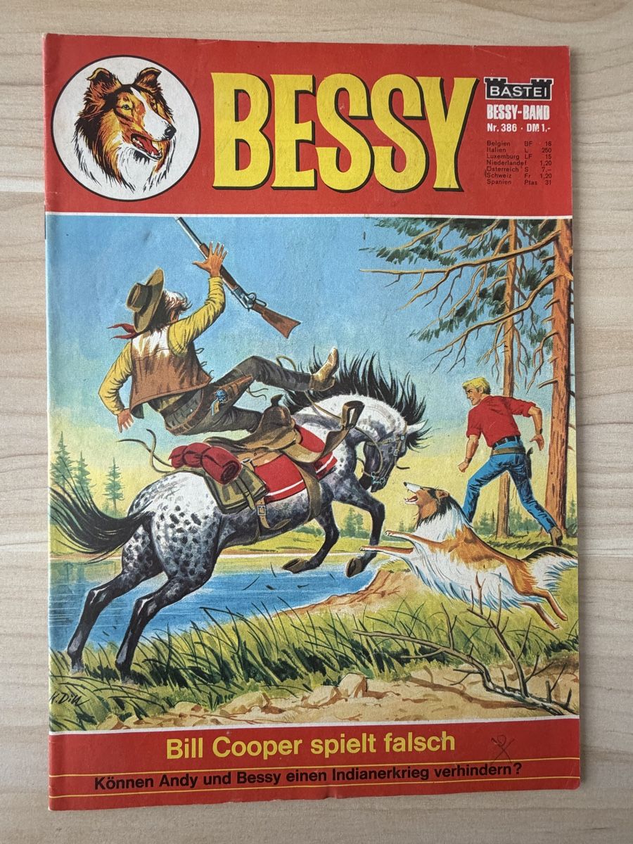 Fumetti: Bessy Bastei 1.Auflage 386 mit Leseprobe  – Usato da Kehrsatz venduto da Raboy