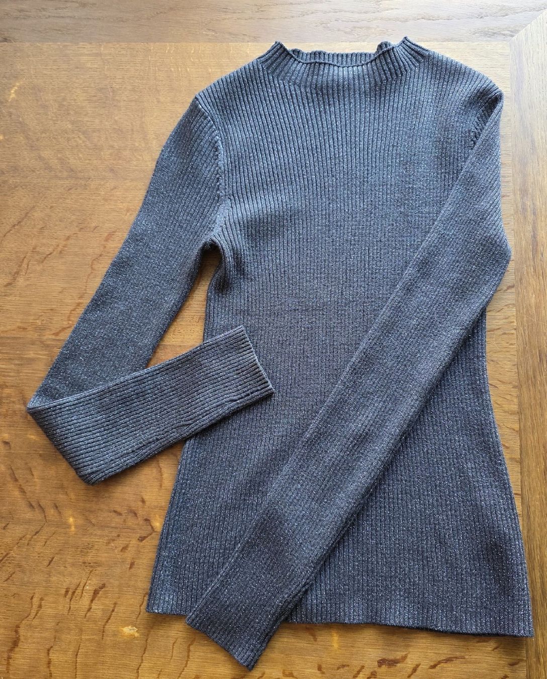 Maglioni & Felpe: Zarina Basic Pulli, Gr. M,  DunkelGrau-Glitzernd, Neu ✨ – Nuovo (secondo la descrizione) da Rheinsulz venduto da Gilea 6