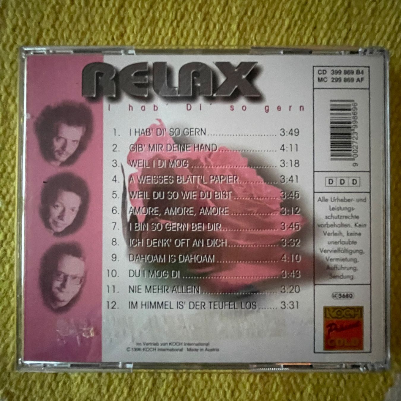 CD: RELAX-I HAB DI SO GERN – Usato da Rorschacherberg venduto da CD-Roli 1