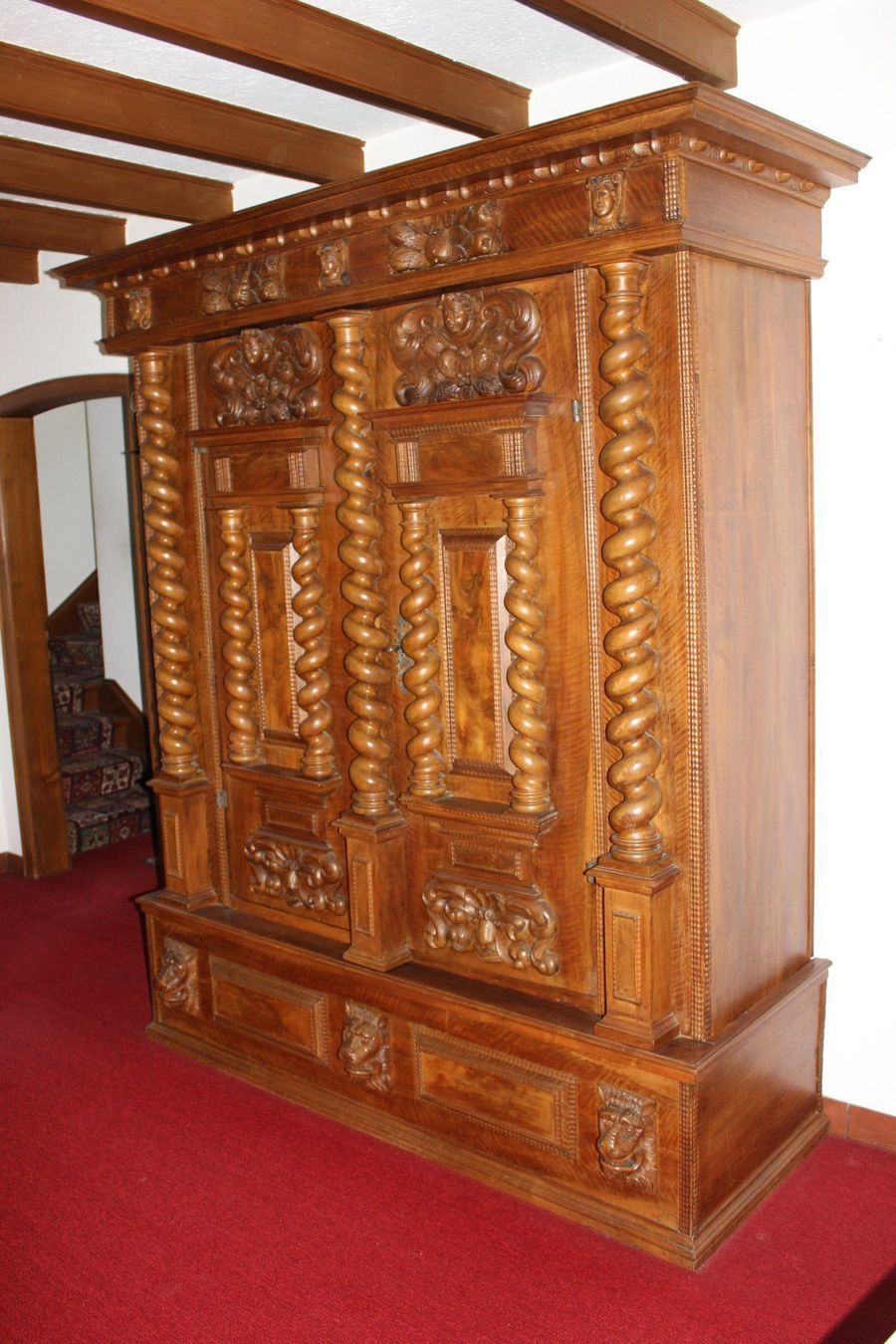 Armadi: Wunderschöner Basler Barockschrank ca 1700 – Usato da Oberwil BL venduto da Nikki13 2