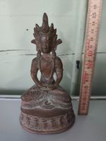 Figur Asiatica / Tibetisch Buddhistische Bronze Statue