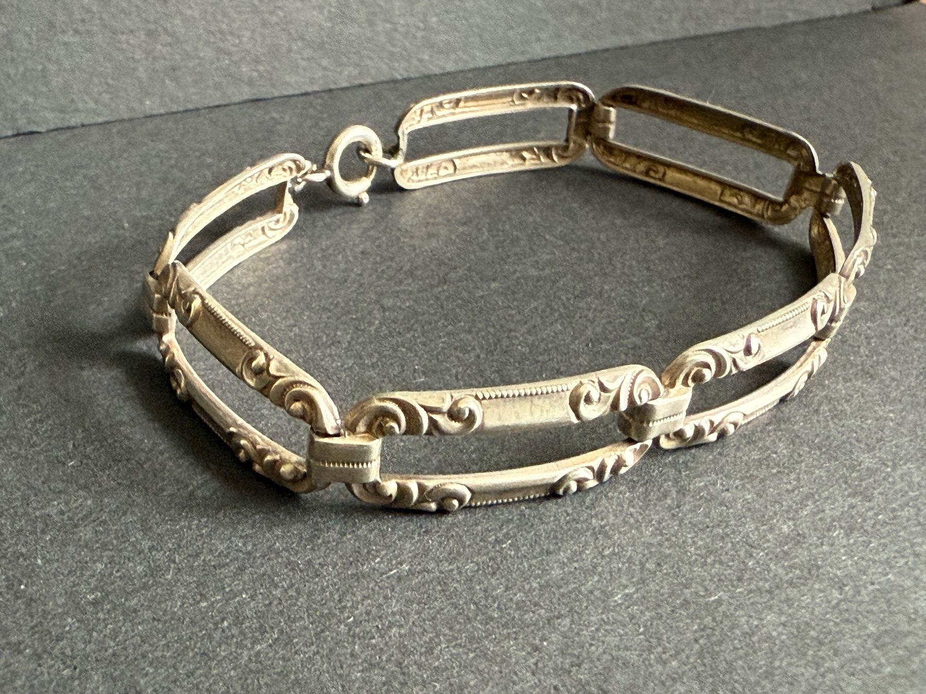 Bracciali & Braccialetti: Biedermeier Silber Armband 835 – Usato da Spiegel b. Bern venduto da Rogger72 2