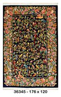 Persian Oriental Handgefertigte Seide Teppiche 178x120 Cm
