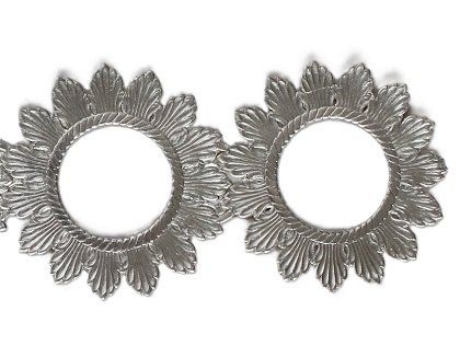 Kit bricolage: Papieroblate silber (4Stk.) – Nuovo (secondo la descrizione) da Schlatt TG venduto da glueckwunschkarte.22