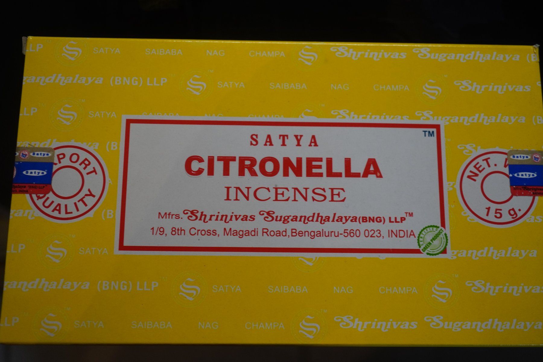 Candele: Nag Champa Citronella   Räucherstäbchen BOX – Nuovo e nell'imballaggio originale da Eschenbach SG venduto da topstone 4