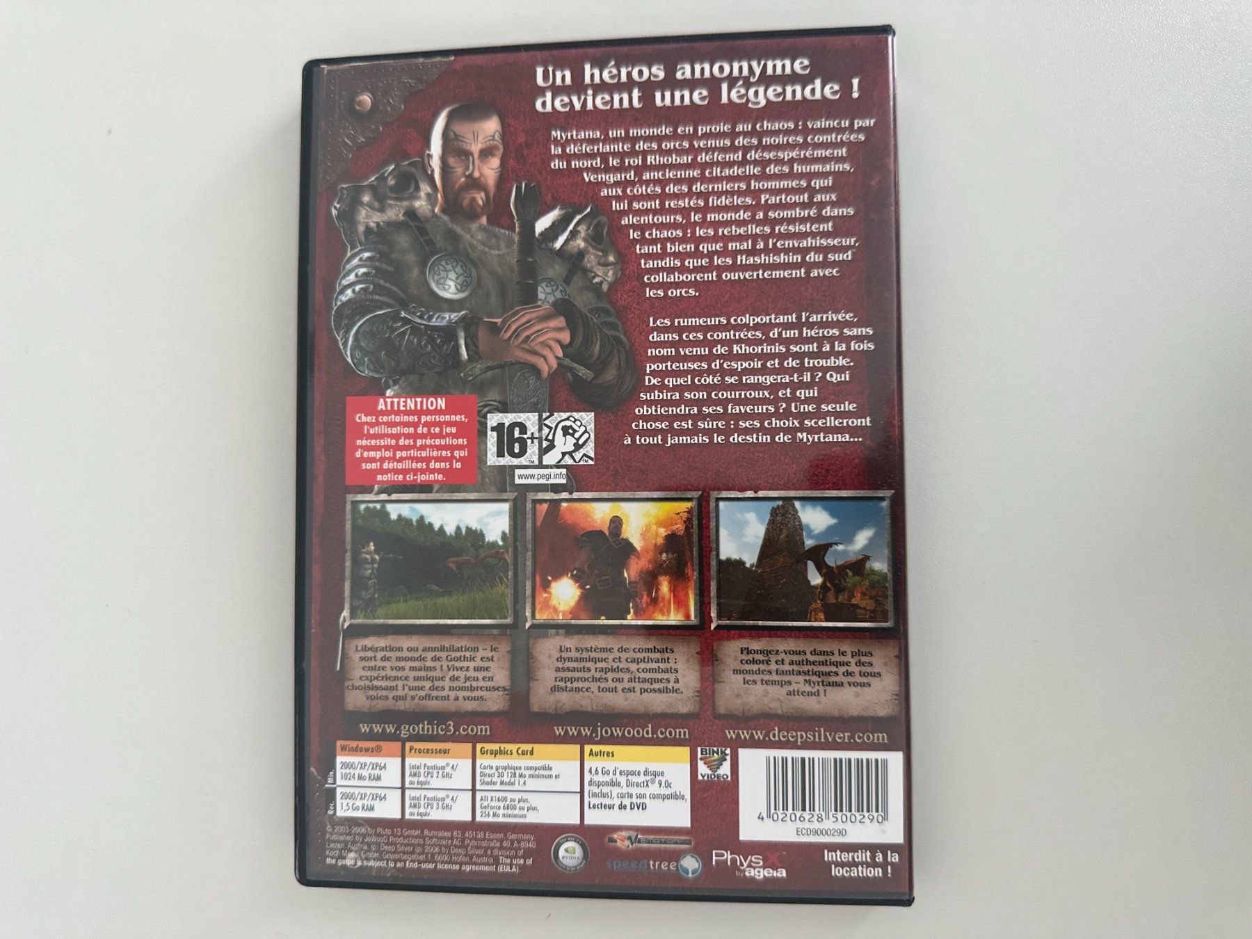 Microsoft Giochi: Gothic 3, PC – Usato da Couvet venduto da nay_prh5 2
