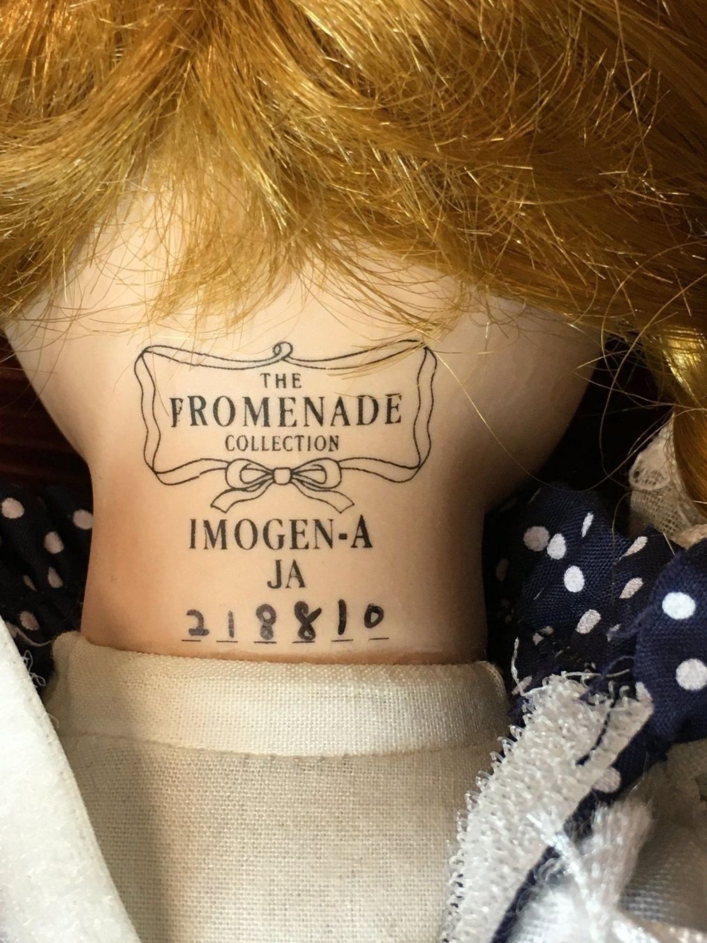 Bambole: "Imogen" Künstlerpuppe – Usato da Schaffhausen venduto da sparzone 8