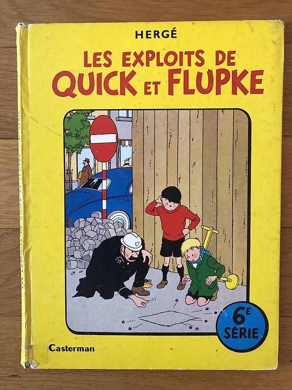 Fumetti: Ancienne BD de  Hergé : les exploits de Quick et Flupke – Usato da Jongny venduto da Fridolinus68