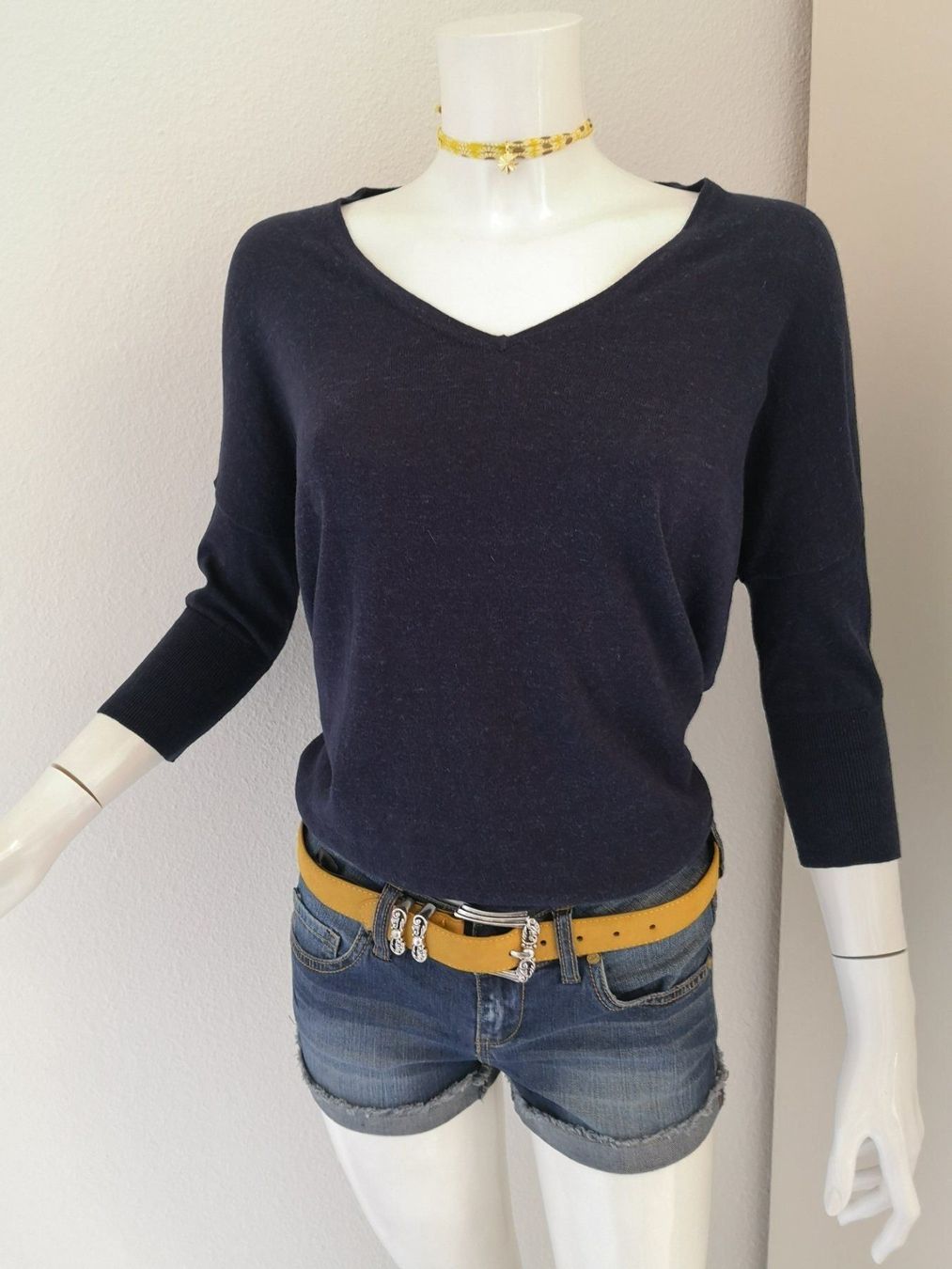 Mango Maglioni & Felpe: 🤩MANGO STRICK PULLOVER DUNKELBLAU & ARMANI P. – Usato da Olten venduto da Naja-Twins-Twins 1